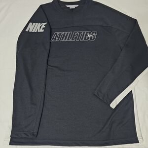 Nike Athletics Long Sleeve Performance Shirt XXL Black White